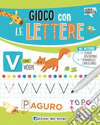 Gioco con le lettere. Con pennarello cancellabile