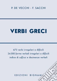 Verbi greci libro