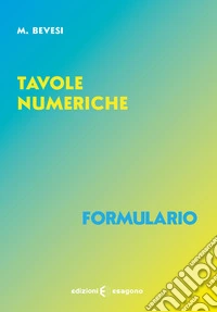 Tavole numeriche. Formulario