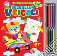 Mega album veicoli. Ediz. illustrata. Con matite libro