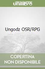 Ungodz OSR/RPG libro