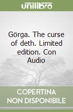 Görga. The curse of deth. Limited edition. Con Audio