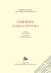 Carmine o della pittura libro