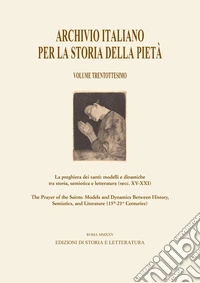 Archivio italiano per la storia della pietà. Vol. 38 libro
