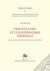 Viollet-le-Duc et le rationalisme médiévale libro