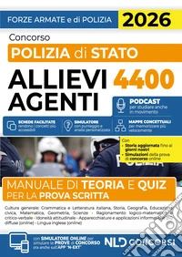 Concorso Polizia di Stato 4400 allievi agenti. Manuale di teoria e quiz per la prova scritta 2026 libro