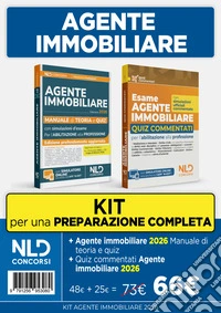 Agente immobiliare 2026. Kit con manuale di teoria e quiz ufficiali commentati per l'abilitazione alla professione. Nuova ediz.