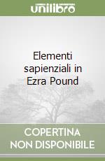 Elementi sapienziali in Ezra Pound libro
