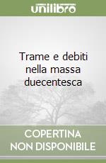Trame e debiti nella massa duecentesca libro