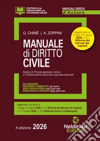 Manuale breve di diritto civile 2026. Manuale per esame orale avvocato, concorsi pubblici e università. Con estensioni online libro