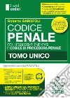 Codice penale e di procedura penale 2026 normativo per il concorso in magistratura aggiornato al D.L. Sicurezza libro