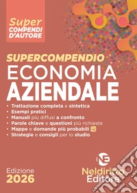 Supercompendio di economia aziendale 2026 libro