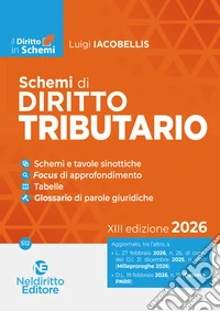 Schemi di diritto tributario 2026 libro