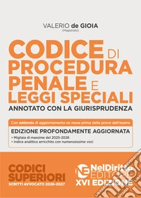 Codice di Procedura Penale annotato con la giurisprudenza per l'esame di Avvocato 2026-2027. Nuova ediz. libro