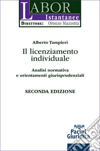Il licenziamento individuale. Analisi normativa e orientamenti giurisprudenziali libro