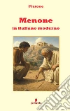 Menone in italiano moderno libro