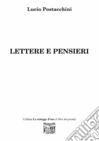 Lettere e pensieri