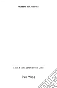 Per Yves libro