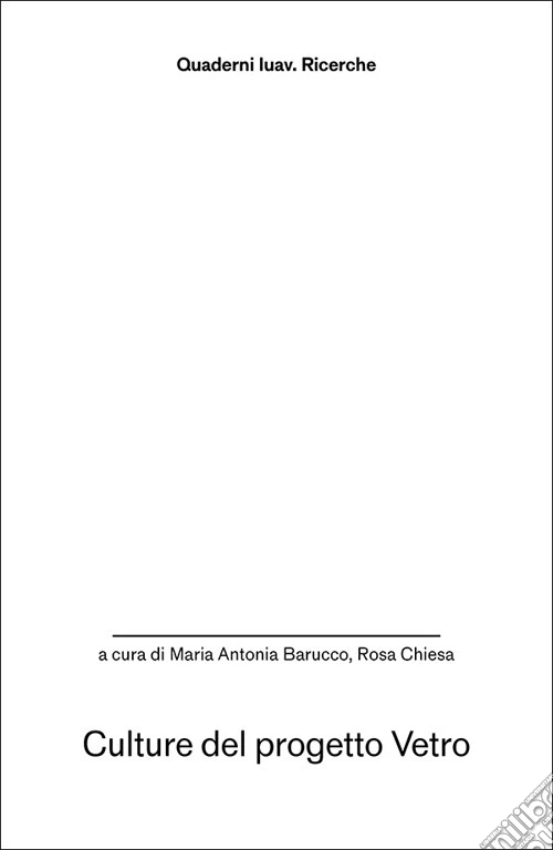 Culture del progetto Vetro