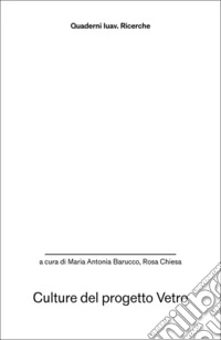 Culture del progetto Vetro libro