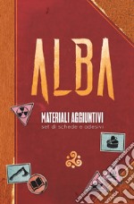 Alba. Materiali aggiuntivi: set di schede e adesivi. Accessorio per Alba in Italiano libro