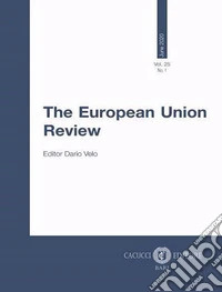 The European Union Review (2020). Nuova ediz.. Vol. 25/1: June libro