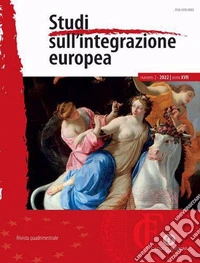 Studi sull'integrazione europea (2022). Vol. 2 libro