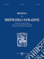 Rivista del diritto della navigazione (2022). Vol. 2 libro