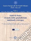 Aiuti di Stato: il ruolo delle giurisdizioni nazionali e europee. (Scritti dal progetto ARROW realizzato dal consiglio di Presidenza della Giustizia Tributaria e finanziato dalla Commissione europea, DG Concorrenza). Nuova ediz. libro