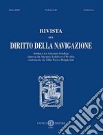 Rivista del diritto della navigazione (2023). Nuova ediz.. Vol. 2 libro