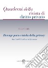 Revenge porn e tutela della privacy. Aspetti multidisciplinari del fenomeno libro