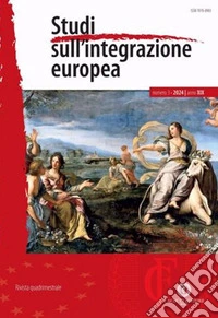 Studi sull'integrazione europea (2024). Vol. 3 libro