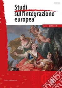 Studi sull'integrazione europea (2025). Vol. 3 libro