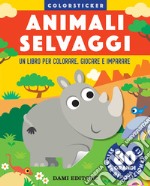 Animali selvaggi. Colorsticker. Ediz. a colori libro