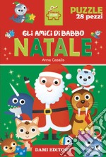 Gli amici di Babbo Natale. Storie da costruire. Ediz. a colori. Con puzzle da 28 pezzi libro