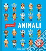 Animali. Combina e crea. Ediz. a colori libro