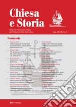 Chiesa e storia. Rivista dell'Associazione Italiana dei Professori di Storia della Chiesa (2023). Vol. 13