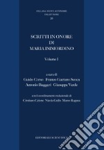 Scritti in onore di Maria Immordino libro