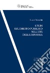 Studi sul diritto pubblico nell'età della riforma libro di Bianchin Lucia