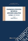 Fundamental principles and special anti-covid legislation. Comparative experiences libro