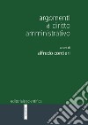 Argomenti di diritto amministrativo libro