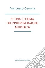 Storia e teoria dell'interpretazione giuridica libro