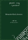 ...dal buio. Per viola e pianoforte libro di Sannino Bernardo Maria