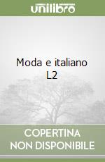 Moda e italiano L2 libro
