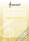 Nisi dominus. Per quartetto di sassofoni e tuba. Partitura libro