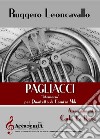 Pagliacci. Intermezzo. Per quartetto di corni in Mib. Partitura libro di Leoncavallo Ruggero