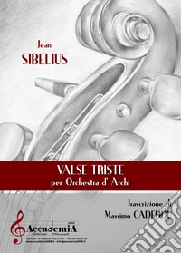 Valse triste. Per orchestra d'archi. Spartito libro