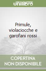 Primule, violaciocche e garofani rossi