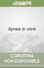 Apnea in versi libro