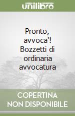 Pronto, avvoca'! Bozzetti di ordinaria avvocatura libro